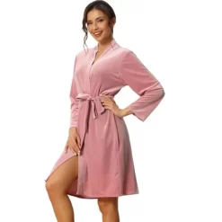 Cheibear Womens Wedding Party Velvet Thin Gown Bridesmaid Bridal Robes 13 Cheibear Womens Wedding Party Velvet Thin Gown Bridesmaid Bridal Robes -Women Sale Shop GUEST 73abdde8 e22e 40f5 a7b6 6b5c5ba75e83