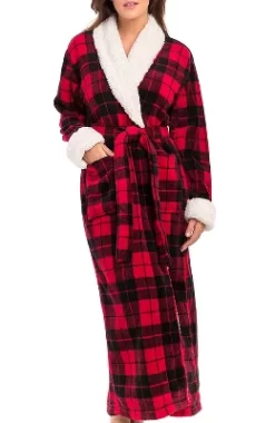 Women's Warm Winter Robe, Plush Fleece Full Length Long Bathrobe 12 Women's Warm Winter Robe, Plush Fleece Full Length Long Bathrobe -Women Sale Shop GUEST 743ba5d5 3d73 4894 9579 8e37c0122ded