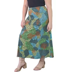 Plus Size Polka Dot Elastic Waistband Maxi Skirt -Women Sale Shop GUEST 75e1680b cb9c 409b b8bc c772c6cbf9c5