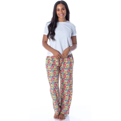 Nickelodeon Womens' SpongeBob SquarePants Patrick Character Pajama Pants Multicolored 3 Nickelodeon Womens' SpongeBob SquarePants Patrick Character Pajama Pants Multicolored