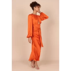 Petal And Pup Womens Sanderson Long Sleeve Wrap Maxi Dress -Women Sale Shop GUEST 7635ddef e9b3 48d2 a3ce b53bcc720da0