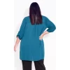 Women's Plus Size Longline Blouse - Teal | AVE STUDIO -Women Sale Shop GUEST 7db1c516 f6de 4c89 9d5a b1dfff070c66