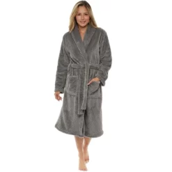 Women's Classic Soft Jacquard Bathrobe, Plush Robe -Women Sale Shop GUEST 81db33c7 8880 4cee a3a5 02ae0fc17914
