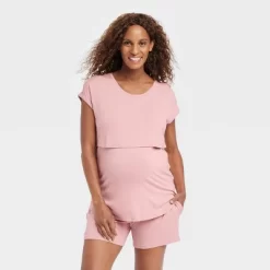 Nursing Top And Shorts Sleep Maternity Pajama Set - Isabel Maternity By Ingrid & Isabel™ -Women Sale Shop GUEST 829bf9f5 99d2 4f67 b103 87f4b49a61a8
