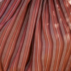 Women's Striped Ruffled Midi Dress - Cupshe