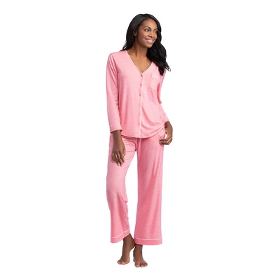 Softies Women's Ankle PJ Set With Contrast Piping 15 Softies Women's Ankle PJ Set With Contrast Piping - Image 13