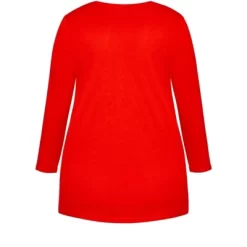 Women's Plus Size Slogan Sleep Top - Red | AVENUE -Women Sale Shop GUEST 847aebc6 b8c0 4588 b258 8788393d0db1
