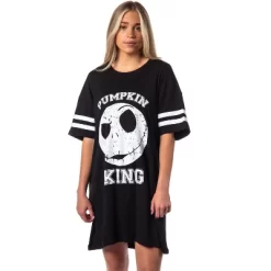 The Nightmare Before Christmas Women's Jack Skellington Nightgown Pajama Black -Women Sale Shop GUEST 84f55339 1969 4b5d ba51 f655d8864dc8
