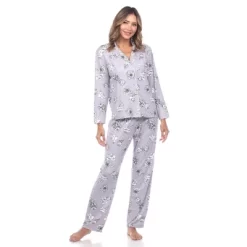 Long Sleeve Floral Pajama Set - White Mark 18 Long Sleeve Floral Pajama Set - White Mark -Women Sale Shop GUEST 85063c02 a450 45b0 9828 872f70bb5e88