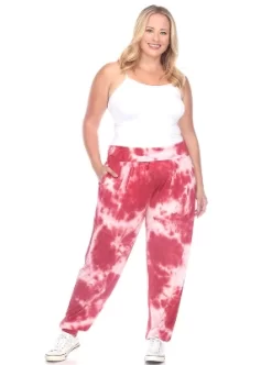 Women's Plus Size Tie Dye Harem Pants - White Mark -Women Sale Shop GUEST 85bc45d0 5308 4753 9f75 7bee95e1de2c