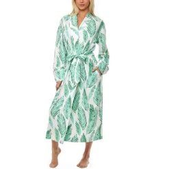 Womens Soft Cotton Knit Jersey Lounge Robe With Pockets, Long Bathrobe -Women Sale Shop GUEST 86e39f87 bda6 46eb 8416 a143dced58a9