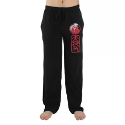 Mens Black InuYasha Anime Cartoon Character Sleep Pajama Pants -Women Sale Shop GUEST 87592dd8 5baf 400d 9a37 47d49572c854