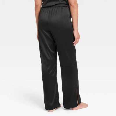 Women's Satin Pajama Pants - Colsie™ 4 Women's Satin Pajama Pants - Colsie™ - Image 2
