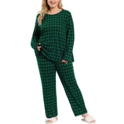 Agnes Orinda Women's Plus Size Nightgown Pajama Sets Buffalo Plaid Check Side Pocket Elastic Waist Relaxed Fit Sleepwear Pajamas 15 Agnes Orinda Women's Plus Size Nightgown Pajama Sets Buffalo Plaid Check Side Pocket Elastic Waist Relaxed Fit Sleepwear Pajamas -Women Sale Shop GUEST 8be6c871 fcb7 4c2c 9347 8e0ea71c9151