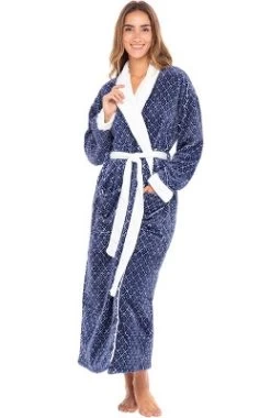 Women's Warm Fleece Winter Robe, Long Soft Plush Bathrobe -Women Sale Shop GUEST 94487c02 83dc 4221 907d eedad2330aa8