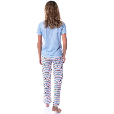 Peanuts Women's Snoopy Happiness Is Sleeping In Shirt And Pant Sleepwear Set 5 Peanuts Women's Snoopy Happiness Is Sleeping In Shirt And Pant Sleepwear Set - Image 3
