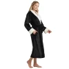 Softies Plush Faux Shearling Robe With Contrast Trim -Women Sale Shop GUEST 955d3f53 fb2f 4470 b71e ae248b29144e