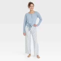 Women's Henley Gift Pajama Set - Stars Above™ -Women Sale Shop GUEST 96881d3f 18f0 4577 9a73 ce84b4225e84