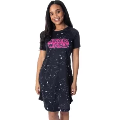 Star Wars Women's Neon Logo Nightgown Pajama Sleep Shirt Black 9 Star Wars Women's Neon Logo Nightgown Pajama Sleep Shirt Black -Women Sale Shop GUEST 97657a0a 0e94 470a 8ca2 9e9ddc197e5b