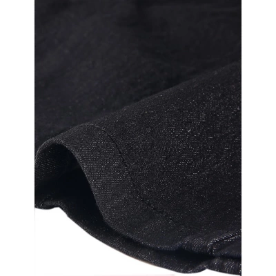 Allegra K Women's Casual Denim Skirt Slit High Waisted Knee Length Jean Skirts 7 Allegra K Women's Casual Denim Skirt Slit High Waisted Knee Length Jean Skirts - Image 5