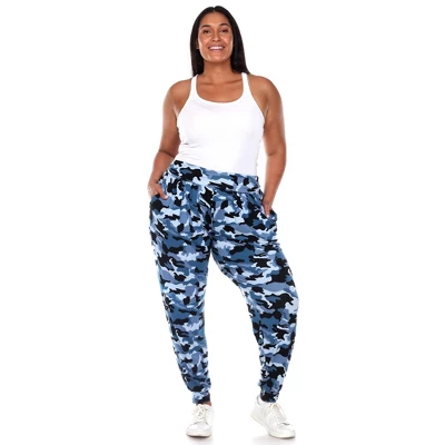 Plus Size Camo Harem Pants - White Mark 8 Plus Size Camo Harem Pants - White Mark - Image 6