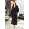 Women's Classic Winter Robe, Hooded Cozy Plush Fleece Bathrobe -Women Sale Shop GUEST 9f81403c 9513 4b34 a007 43dafd3f22cc