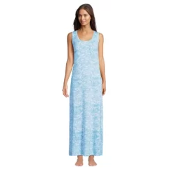 Lands' End Women's Sleeveless Cooling Long Nightgown 12 Lands' End Women's Sleeveless Cooling Long Nightgown -Women Sale Shop GUEST 9fd7712e eb34 4ce8 b765 5302ac3dc792