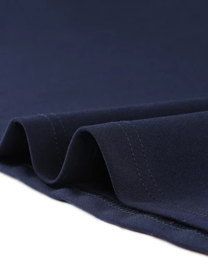 Allegra K Women's Striped Crew Neck Sleeveless A-Line Midi Work Office Dress 6 Allegra K Women's Striped Crew Neck Sleeveless A-Line Midi Work Office Dress - Image 4