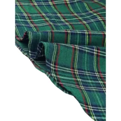 Allegra K Women's Plaid Tartan Skirt High Elastic Waist A-Line Vintage Flare Skirt -Women Sale Shop GUEST a5462e16 e520 46ef 8e78 11ba326e21a4