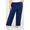 Women's Plus Size Navy Fleece Pant - Navy | AVENUE -Women Sale Shop GUEST a5b06c96 e870 41e0 ab02 b603ff8a3087