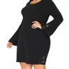 Agnes Orinda Women's Plus Size Cocktail Party Lace Bodycon Bell Sleeve Dress -Women Sale Shop GUEST a6249275 e4eb 4233 ab2e c50dde237a88