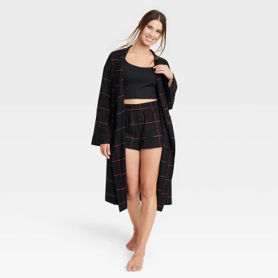 Women's Flannel Robe - Stars Above™ 4 Women's Flannel Robe - Stars Above™ - Image 2