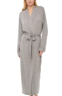 Women's Classic Soft Knit Long Lounge Robe With Pockets -Women Sale Shop GUEST a88b5c20 110a 48a1 bd05 595a84f84598
