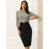Hobemty Women's Pencil Skirt High Waist Work Midi Bodycon Skirts -Women Sale Shop GUEST a8906329 1c2b 4501 909b f79f051318e4