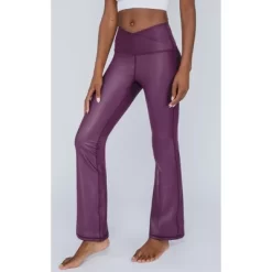 90 Degree By Reflex Interlink High Shine Cire Elastic Free Crossover V-Back Flared Leg Yoga Pants -Women Sale Shop GUEST abe444c3 caae 421a b094 bc78c7cb2079