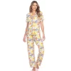 Women's Tropical Print Pajama Set - White Mark 1 Women's Tropical Print Pajama Set - White Mark -Women Sale Shop GUEST b18fb76a ddba 43ab a84d 53b0990710ca