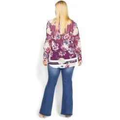 Women's Plus Size Sophia Shirt - Seafoam | CITY CHIC