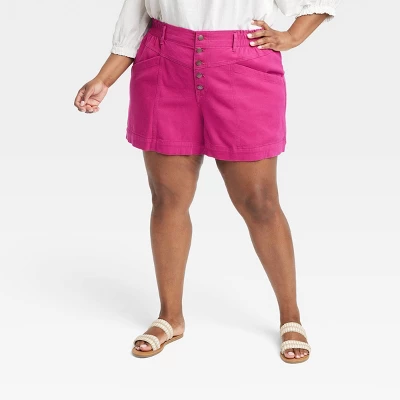 Women's High-Rise Relaxed Fit Traveling Shorts - Knox Rose™ 5 Women's High-Rise Relaxed Fit Traveling Shorts - Knox Rose™ - Image 3