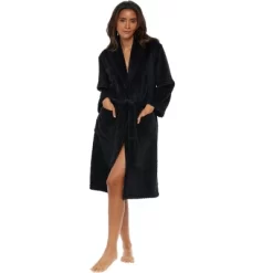 Women's Classic Soft Jacquard Bathrobe, Plush Robe -Women Sale Shop GUEST b531445a 19f6 4755 b25e dd7b1761dc1f