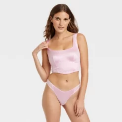 Women's Satin Corset - Colsie™ Pink -Women Sale Shop GUEST b638c312 335a 43bf b323 14335ce5e04c