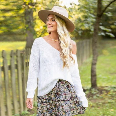 Women's Ditsy Floral Drawstring A-Line Skirt - Cupshe 8 Women's Ditsy Floral Drawstring A-Line Skirt - Cupshe - Image 6