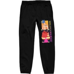 Promare Galo And Aina Men's Black Sweatpants -Women Sale Shop GUEST bc358898 ae31 4bab 945a 7f23487b360a