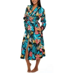 Womens Soft Cotton Knit Jersey Lounge Robe With Pockets, Long Bathrobe -Women Sale Shop GUEST c3854a27 1230 405a 9932 f13500c407b0