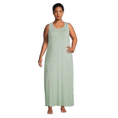 Lands' End Women's Sleeveless Cooling Long Nightgown 9 Lands' End Women's Sleeveless Cooling Long Nightgown - Image 7