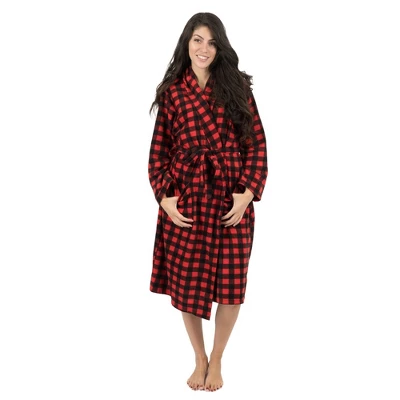 Leveret Womens Fleece Robe 17 Leveret Womens Fleece Robe - Image 15