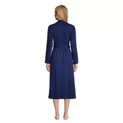 Lands' End Women's Supima Cotton Long Robe