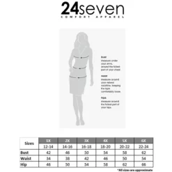 24seven Comfort Apparel Womens Plus Size Elbow Length Sleeve Maxi Dress -Women Sale Shop GUEST c70552a7 72ac 4130 a75d 435c0df035c8