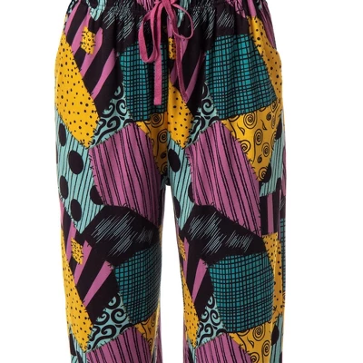 The Nightmare Before Christmas Women's I Am Sally Sleep Pajama Pants Multicolored 4 The Nightmare Before Christmas Women's I Am Sally Sleep Pajama Pants Multicolored - Image 2