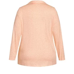 Women's Plus Size Button Through Sleep Top - Pink | AVENUE -Women Sale Shop GUEST cf5728ec 85e5 41ac 848f e57f8d77e4b7