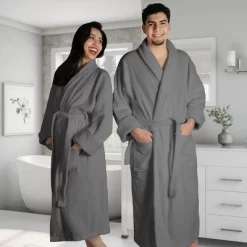 Men's Ultra-Absorbent Cotton Bathrobe By Blue Nile Mills -Women Sale Shop GUEST cffe6b4a fac0 4d81 bbf8 a800c1ff411e